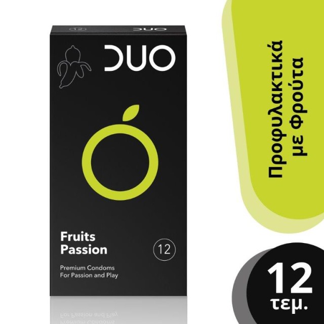 DUO Fruits Passion Προφυλακτικά με Γεύσεις 12 τμχ product photo