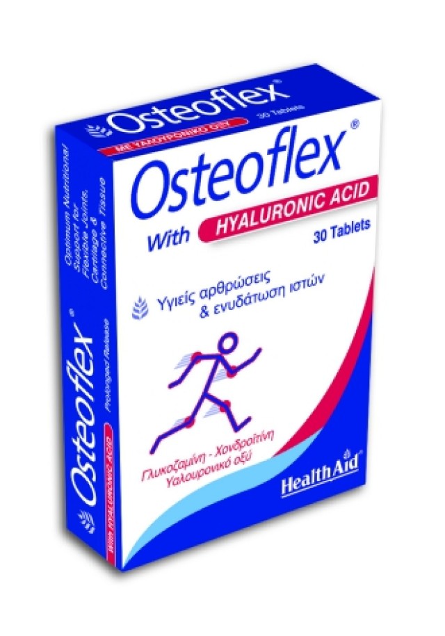 Health Aid Osteoflex Hyaluronic 30 tabs product photo