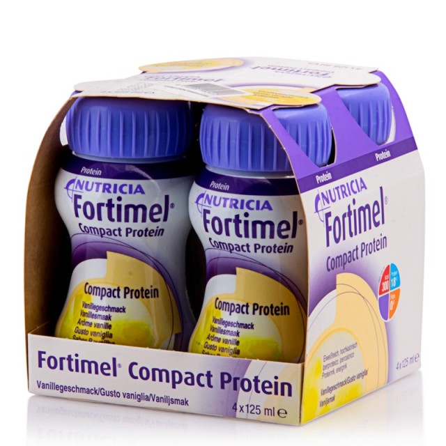 Nutricia Fortimel Compact Βανίλια 4x125ml product photo