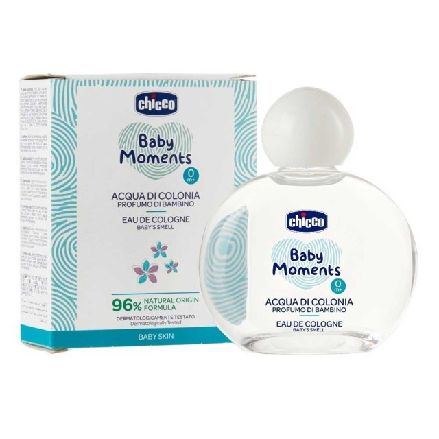 Chicco Babys Smell New Baby Moments Eau de Cologne 0m+ 100ml product photo