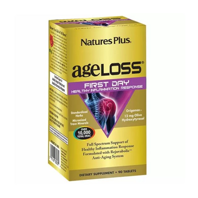 Natures Plus AgeLoss First Day Healthy Inflammation Response 90 tabs product photo