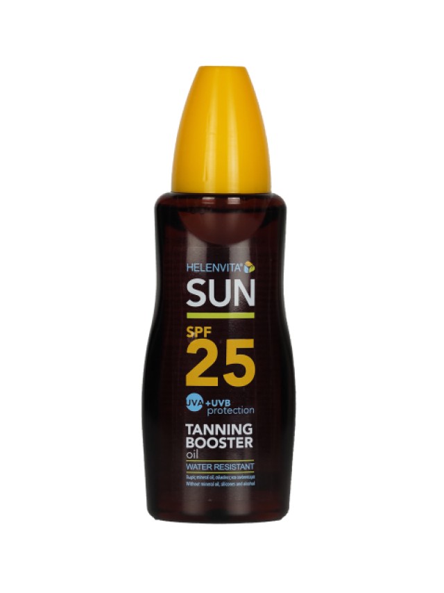 Helenvita Sun Tanning Booster Oil Spf 25 200 ml product photo
