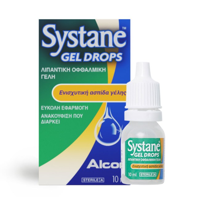 Systane Gel Drops Λιπαντική Οφθαλμική Γέλη 10 ml product photo