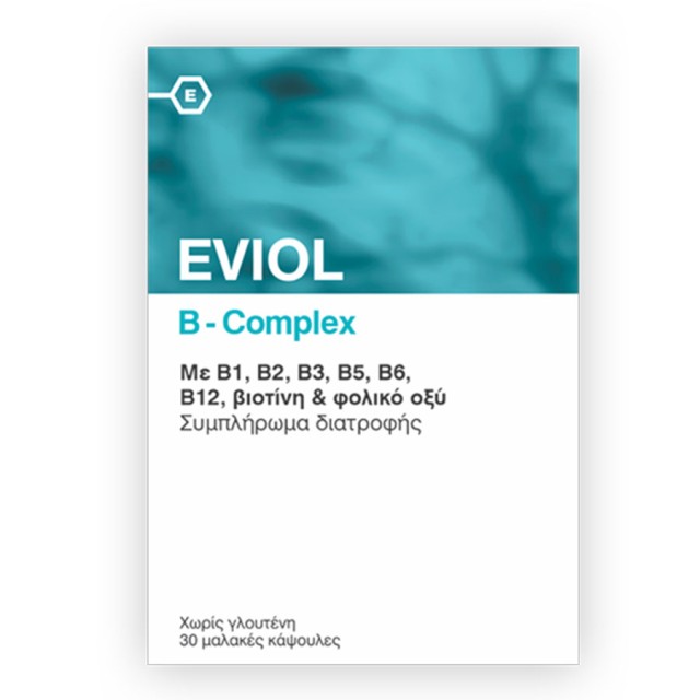 Eviol B-Complex 30 Μαλακές Κάψουλες product photo