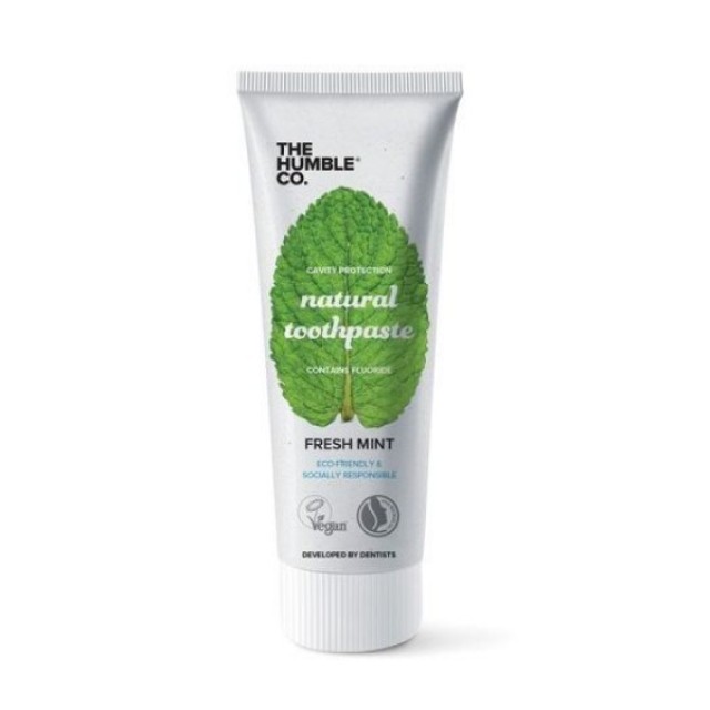 The Humble Co. Natural Toothpaste Fresh Mint Φυσική Οδοντόκρεμα Με Γεύση Δυόσμο 75 ml product photo