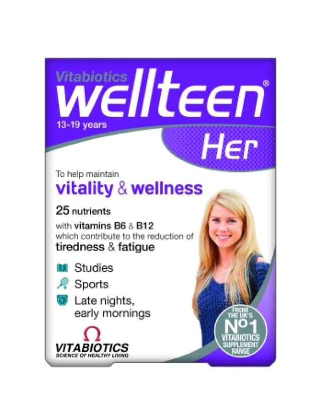 Vitabiotics Wellteen Her 30 tabs product photo