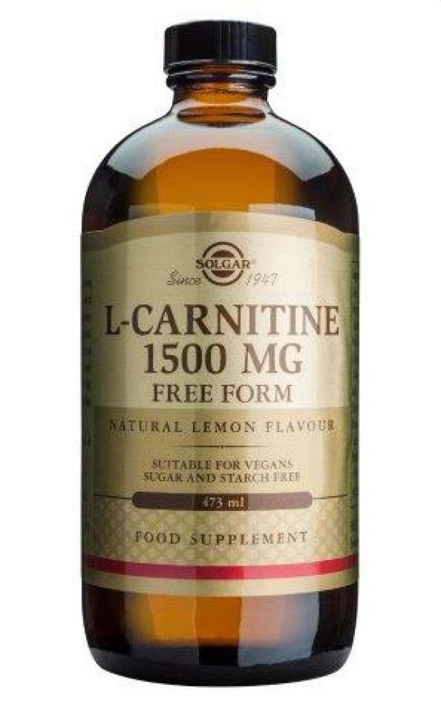 Solgar L-Carnitine 1500 mg Liquid 473 ml product photo