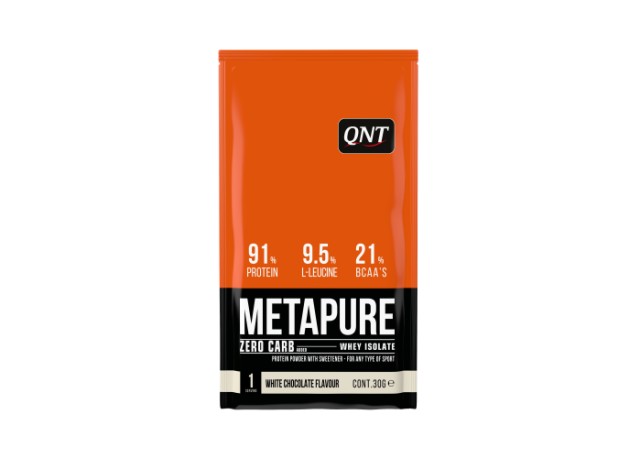 QNT Single Dose Zero Carb Metapure White Chocolate 30 gr product photo