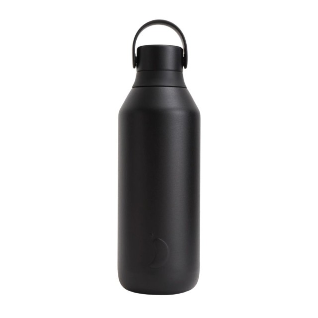 Chillys Series3 Ανοξείδωτο Μπουκάλι - Θερμός Onyx Black 500ml product photo