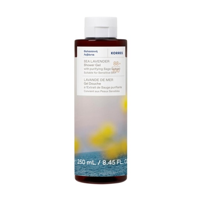 Korres Sea Lavender Shower Gel Αφρόλουτρο Θαλασσινή Λεβάντα 250ml product photo
