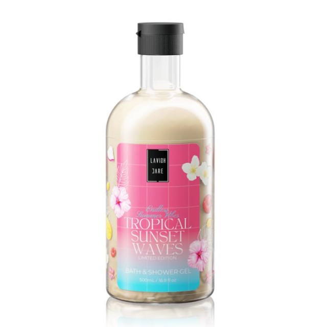 Lavish Care Endless Summer Vibes Tropical Sunset Waves Bath & Shower Αφρόλουτρο Gel 500ml product photo