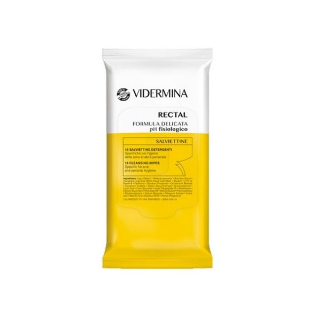 Epsilon Health Vidermina Rectal 15 Μαντηλάκια Καθαρισμού product photo