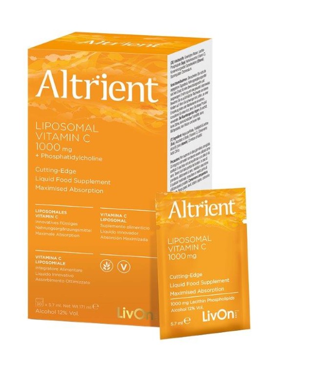 Am Health Altrient Liposomal Vitamin C 1000mg 30 sachets x 5.7ml product photo