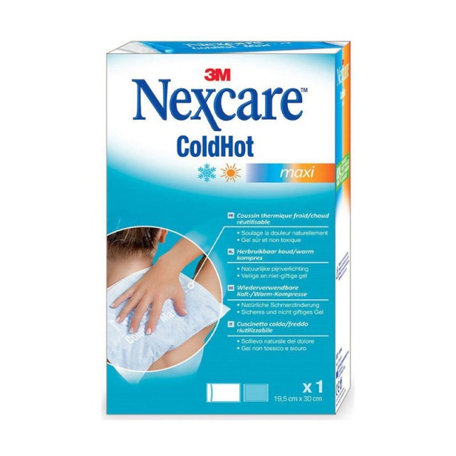 Nexcare ColdHot Maxi Παγοκύστη & Θερμοφόρα 19.5cmx30cm 1τεμ product photo
