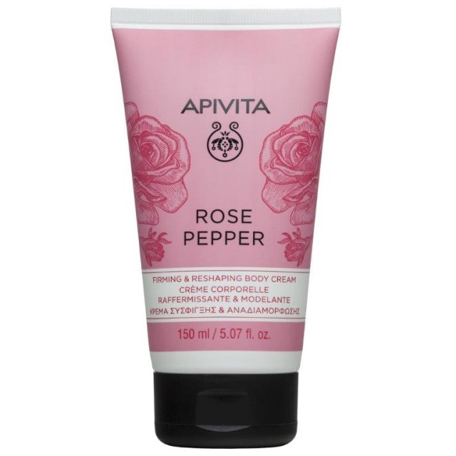 Apivita Rose Pepper Κρέμα Σύσφιγξης & Αναδιαμόρφωσης 150 ml product photo
