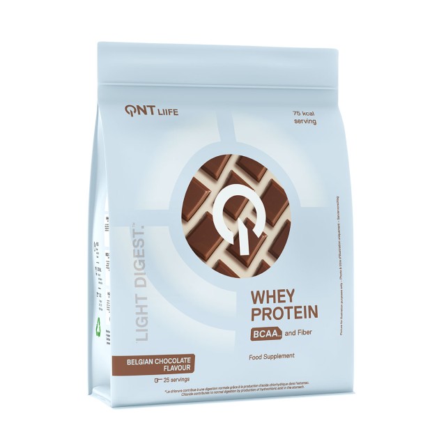 QNT Light Digest Whey Protein Belgian Chocolate 500 gr product photo