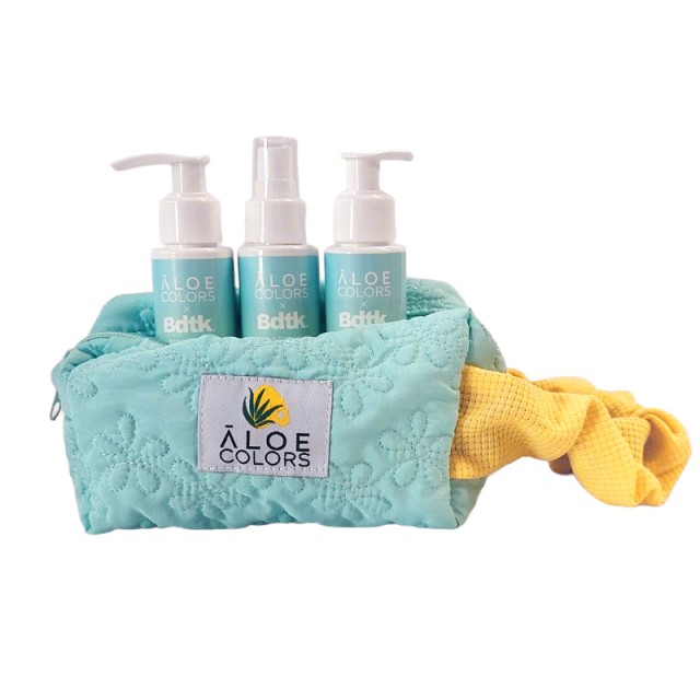 Aloe Colors Promo Sea Story Summer Essentials Travel Size Hair & Body Mist 100ml & Body Lotion 100ml & Shower Gel Body 100ml product photo