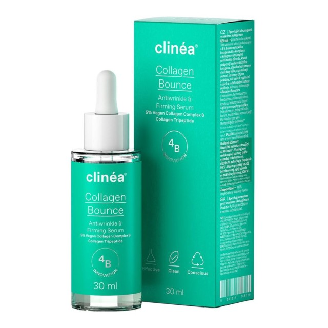 Clinea Collagen Bounce Antiwrinkle & Firming Face Serum 30ml product photo
