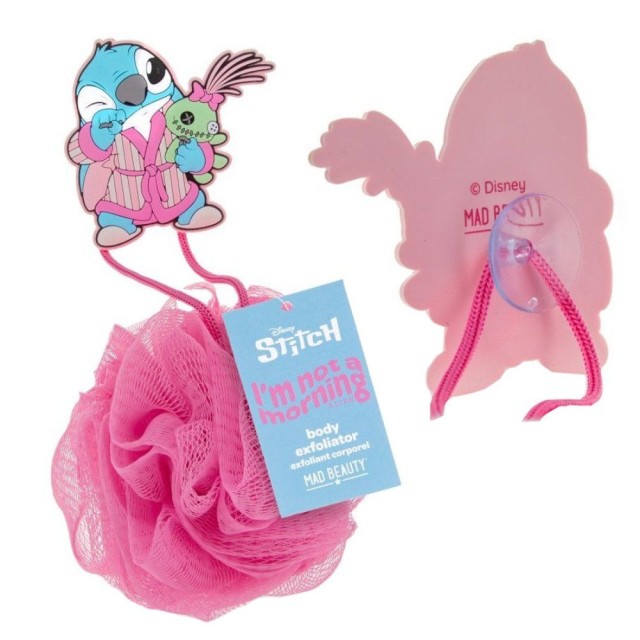 Mad Beauty Promo Disney Stitch Pamper Body Exfoliator Απολεπιστικό Σφουγγάρι Σώματος & Δώρο Self-Care Αξεσουάρ product photo