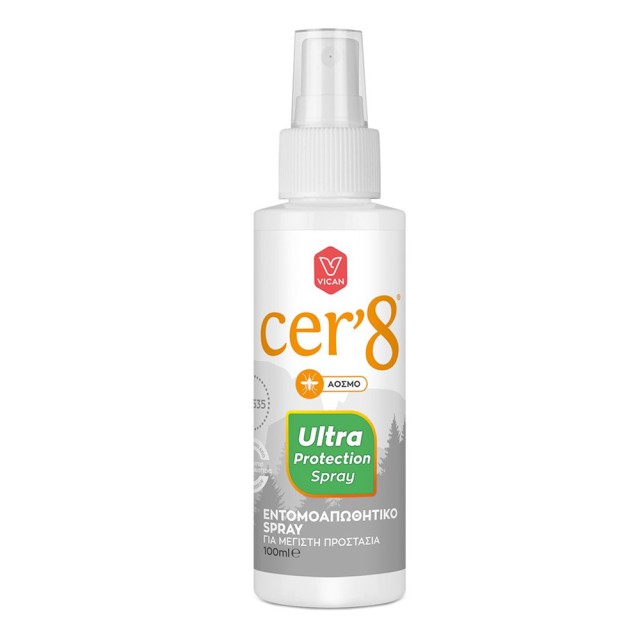 Cer8 Ultra Protection Spray Εντομοαπωθητικό Spray 100ml product photo