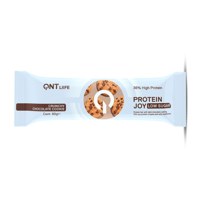 QNT Life Protein Joy Bar Crunchy Chocolate Cookie 60gr product photo