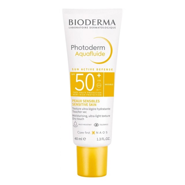 Bioderma Photoderm Aquafluide Ultra-Light Dry Touch SPF50+ 40ml product photo