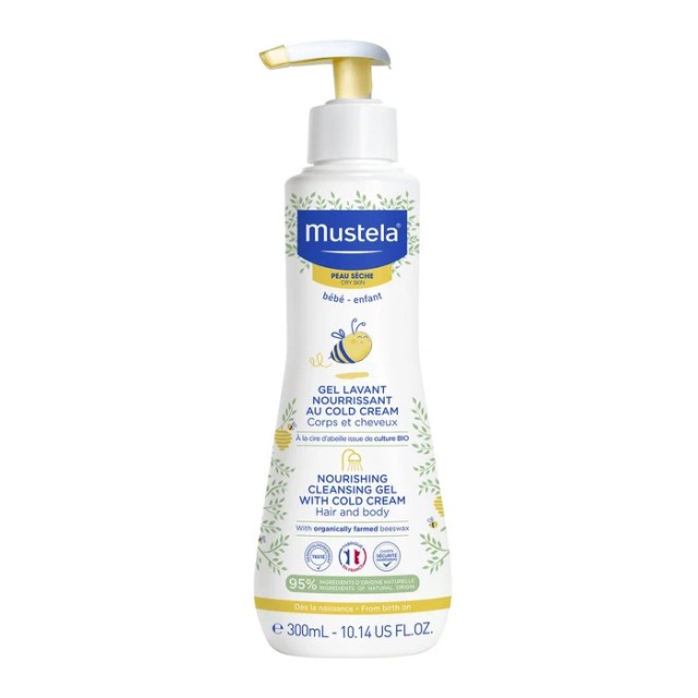 Mustela Nourishing Cleansing Gel With Cold Cream 300ml product photo