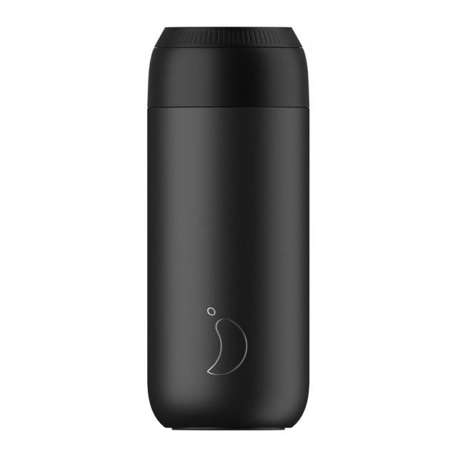 Chillys Series2 Ανοξείδωτο Ισοθερμικό Ποτήρι Καφέ Coffee Cup Abyss Black 500ml product photo