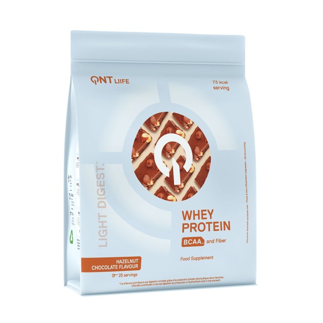 QNT Light Digest Whey Protein Hazelnut Chocolate 500 gr product photo