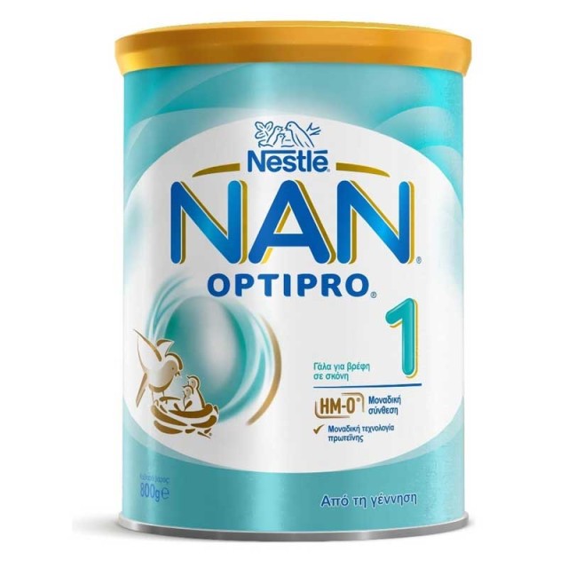 Nestle Γάλα Σε Σκόνη Nan Optipro 1 0M+ 800gr product photo