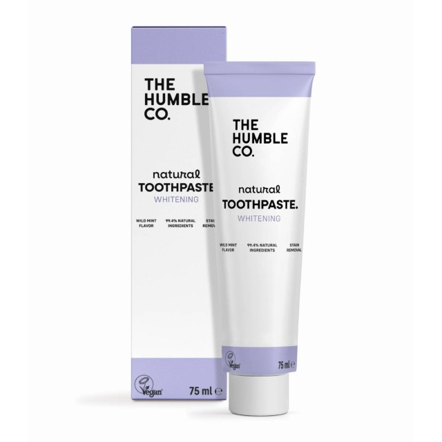 The Humble Co. Natural Toothpaste Whitening Φυσική Λευκαντική Οδοντόκρεμα με Γεύση Μέντα 75ml product photo
