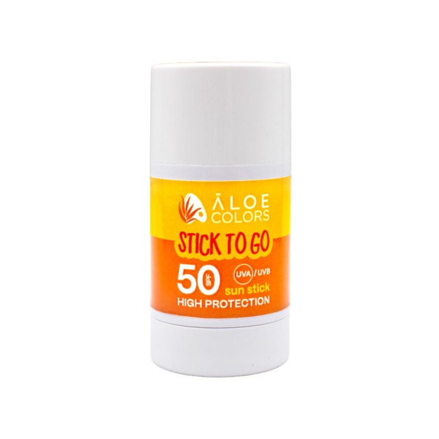Aloe Colors Sun Stick Spf50 Αντηλιακό Στικ για Πρόσωπο & Σώμα 30gr product photo