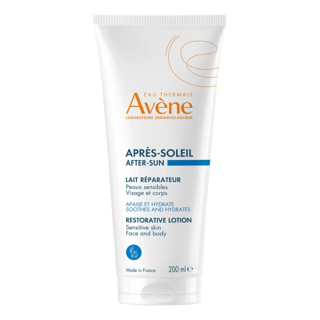 Avene After Sun Restorative Lotion for Face & Body, Sensitive Skin 200ml product photo