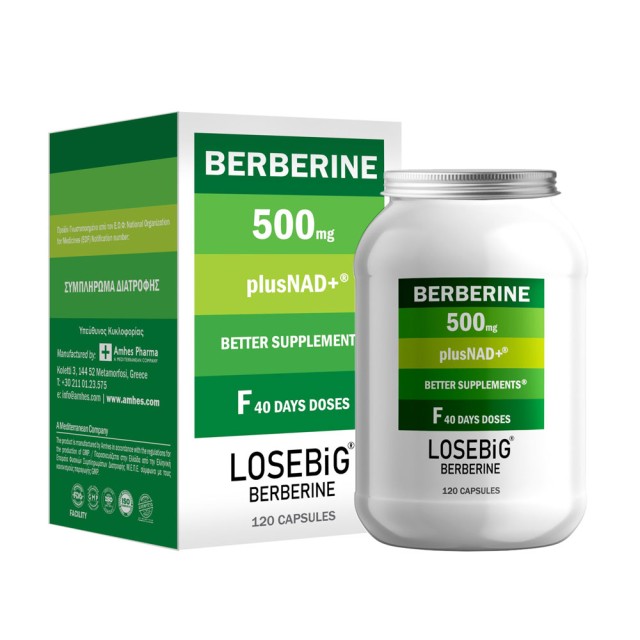 Losebig Berberine 1500Mg 120caps product photo