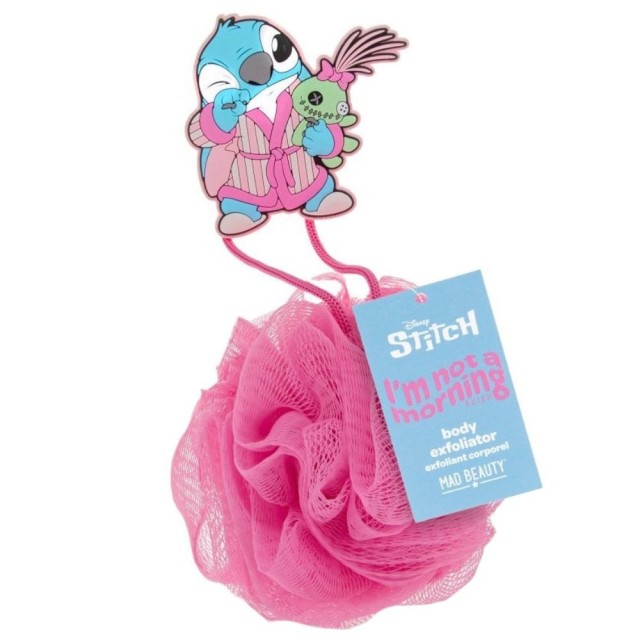 Mad Beauty Promo Disney Stitch Pamper Body Exfoliator Απολεπιστικό Σφουγγάρι Σώματος & Δώρο Self-Care Αξεσουάρ product photo