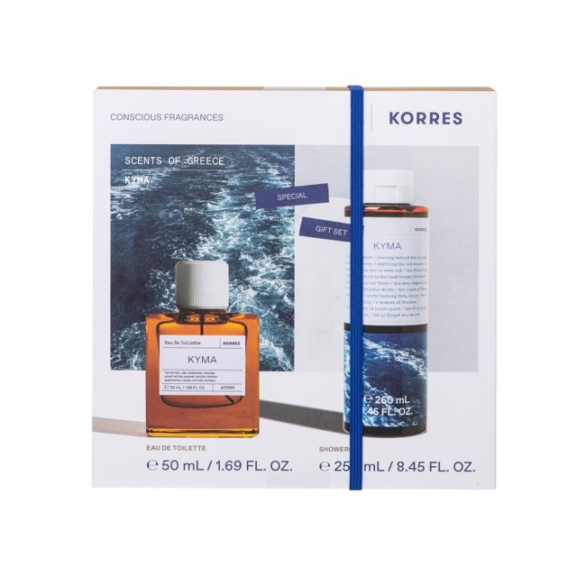 Korres Promo Kyma Eau de Toilette 50ml & Αφρόλουτρο 250ml product photo