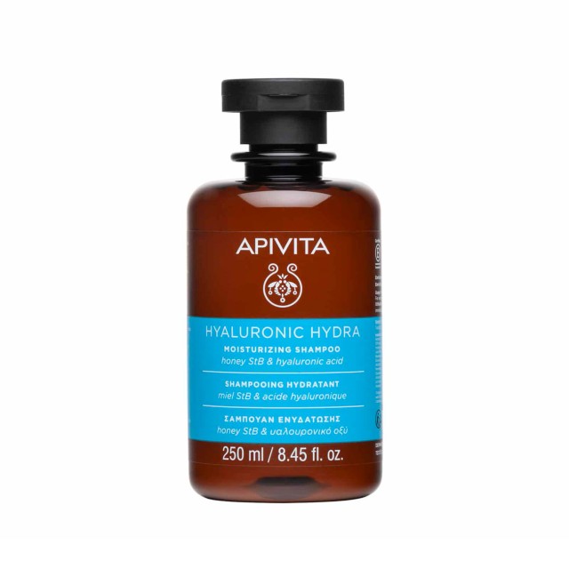 Apivita Hyaluronic Hydra Moisturizing Shampoo with Hyaluronic Acid & Honey StB 250ml product photo