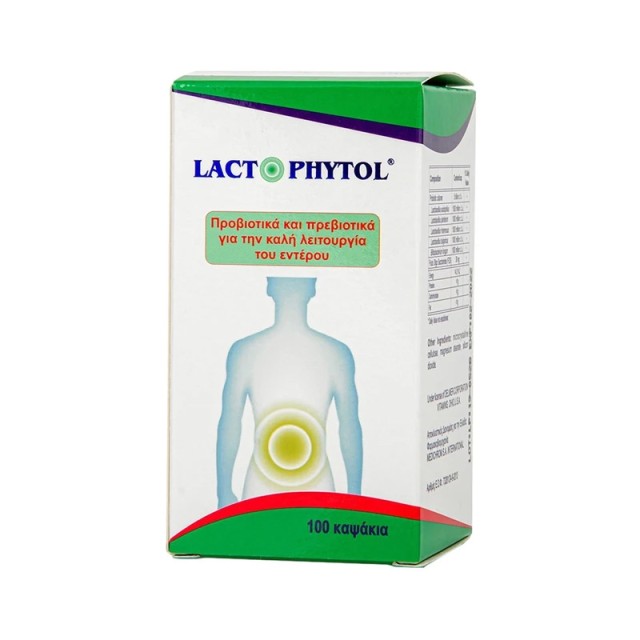 Medichrom Bio Lactophytol Συμπλήρωμα Διατροφής με Προβιοτικά & Πρεβιοτικά 100caps product photo