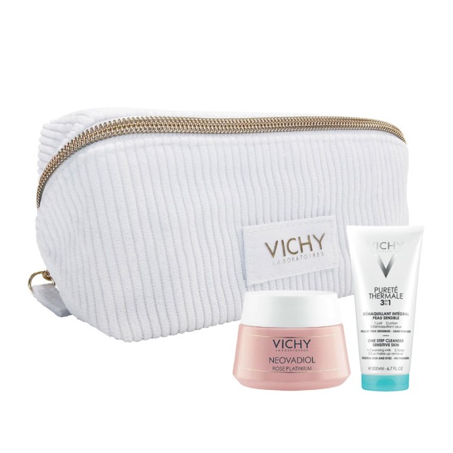 Vichy Promo Neovadiol Rose Platinium Day Cream 50ml & Δωρο Purete Thermale 3 In 1 One Step Cleanser 200ml product photo