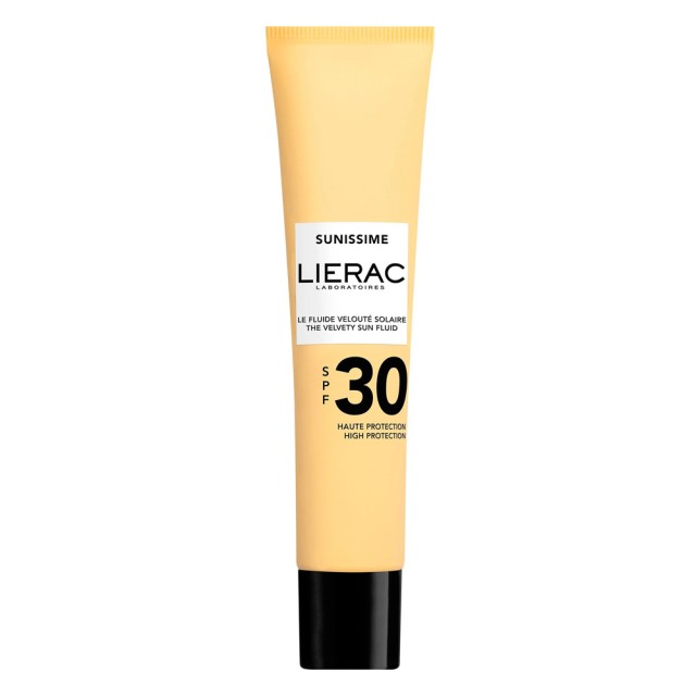 Lierac Sunissime The Velvety Sun Fluid Λεπτόρρευστο Βελούδινο Αντηλιακό Προσώπου SPF30, 40ml product photo