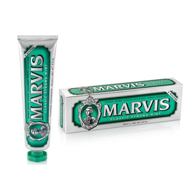 Marvis Toothpaste Classic Strong Mint Οδοντόκρεμα με Κλασσική Γεύση Μέντα 85ml product photo