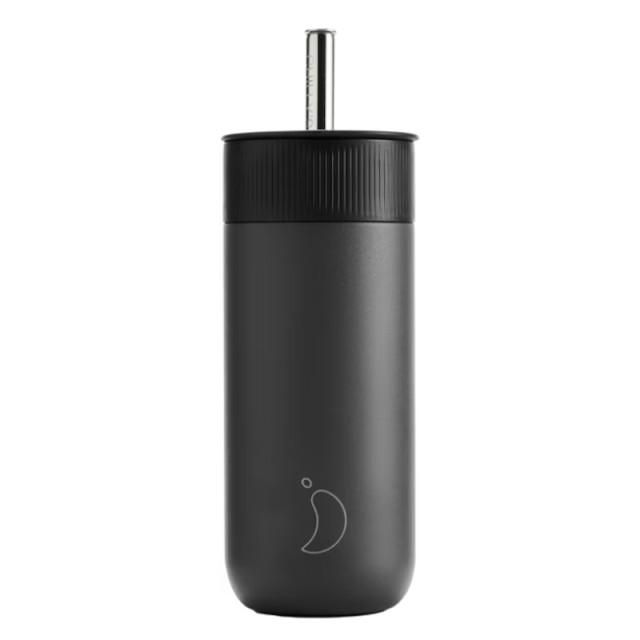 Chillys Series2 Switch Cup 2in1 Κούπα Θερμός 2σε1 με Καλαμάκι Abyss Black 500ml product photo