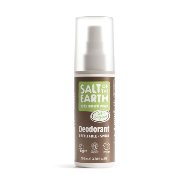 Salt of the Earth Vegan Oud & Bergamot Αποσμητικό Spray 100ml product photo