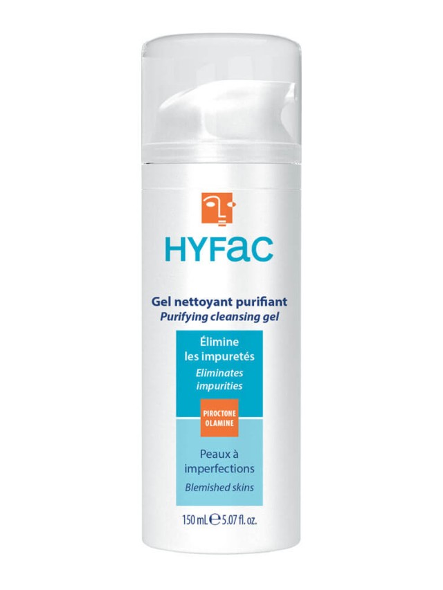 Hyfac Καθαριστικό Τζελ για Λιπαρές & με Τάση Ακμής Επιδερμίδες 150ml product photo
