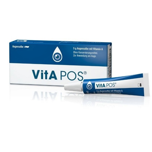 Vita-Pos Οφθαλμική Αλοιφή με Βιταμίνη Α 5gr product photo