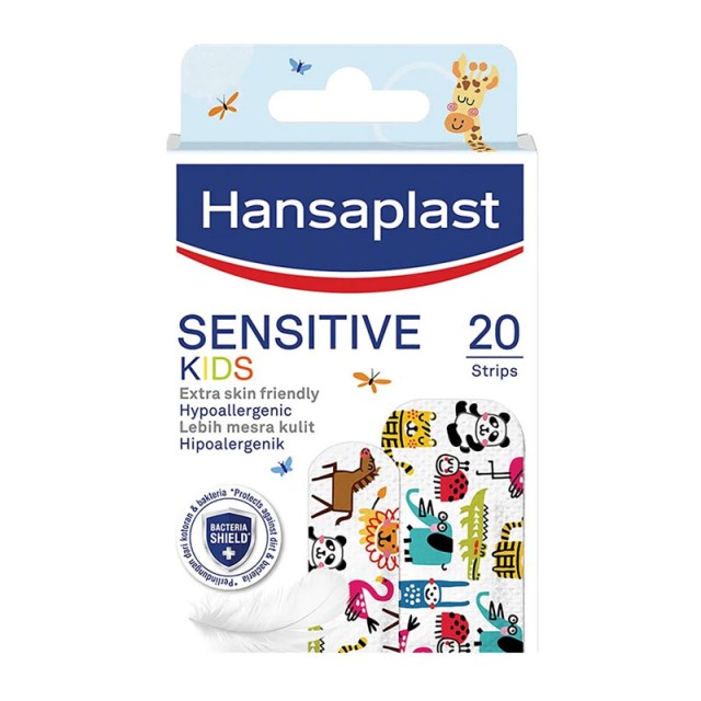 Hansaplast Sensitive Kids Strips 20 τεμ product photo