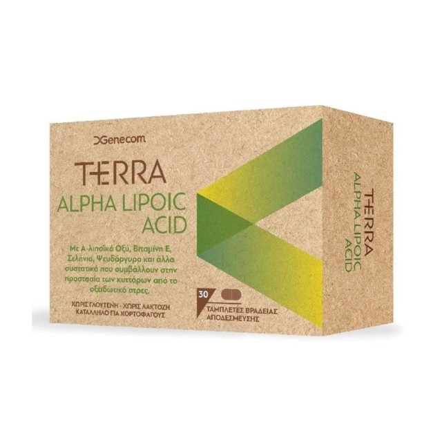 Genecom Terra Alpha Lipoic Acid 30tabs product photo
