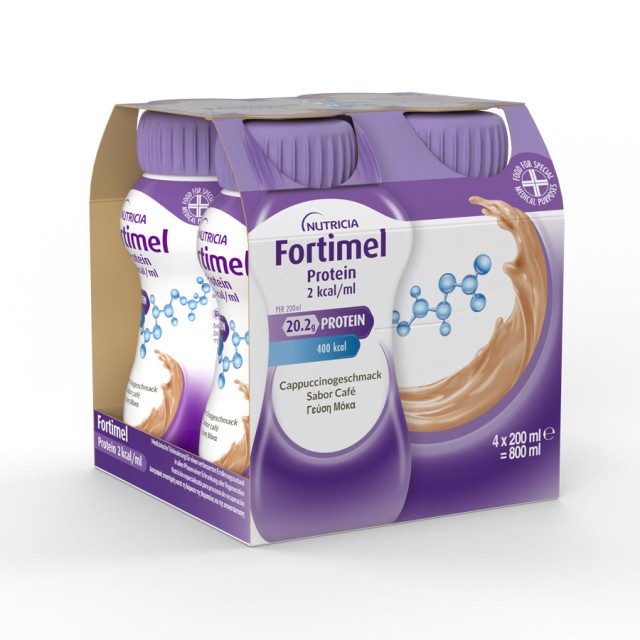 Nutricia Fortimel Protein 2 Kcal Μόκα 4x200ml product photo