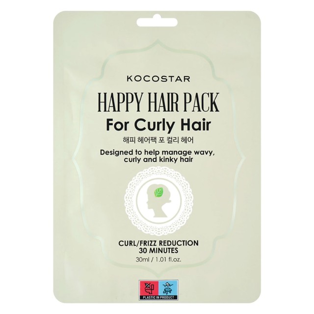 Kocostar Happy Hair Pack for Curly Hair 1 τεμ product photo