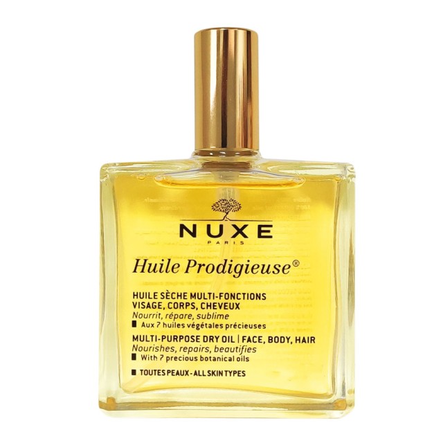 Nuxe Huile Prodigieuse Ξηρό Λάδι Ενυδάτωσης & Λάμψης για Πρόσωπο, Σώμα, Μαλλιά με Άρωμα από Άνθη Πορτοκαλιάς, Μανόλιας & Βανίλιας 100ml product photo